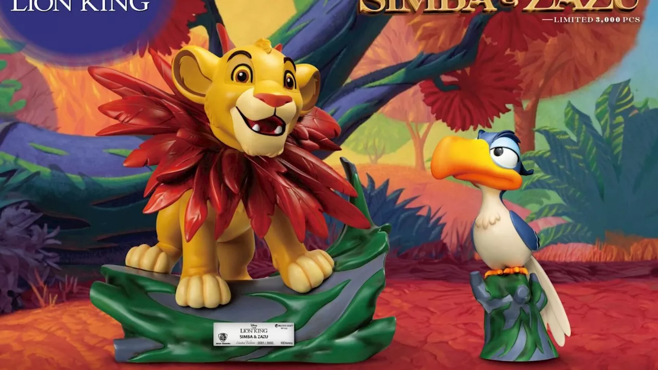 Beast Kingdom Debuts New Disney The Lion King Master Craft Statue 