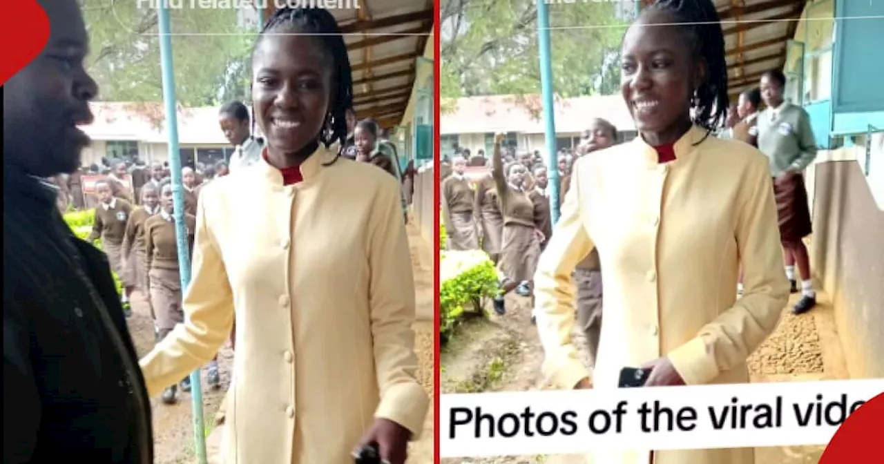 Kenyan Teacher Brings School to Standstill after Donning Unique Outfit to Work