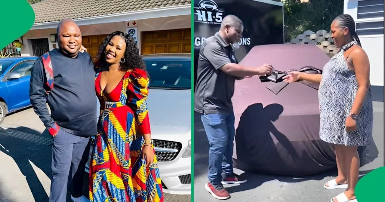 Pregnant Woman Breaks Into Tears After Receiving Dream Mercedes Push Present From Husband