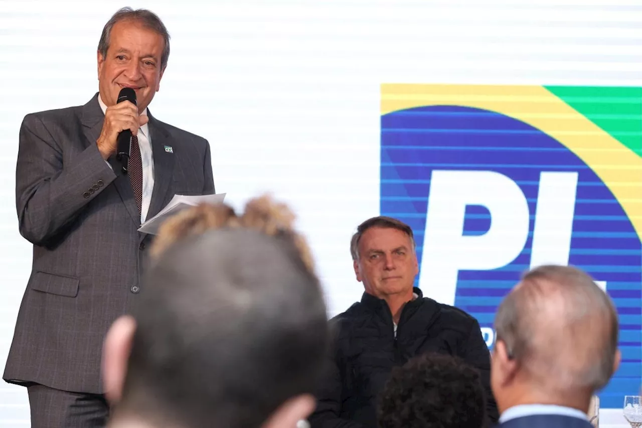 Valdemar volta a pedir a Moraes para ter contato com Bolsonaro