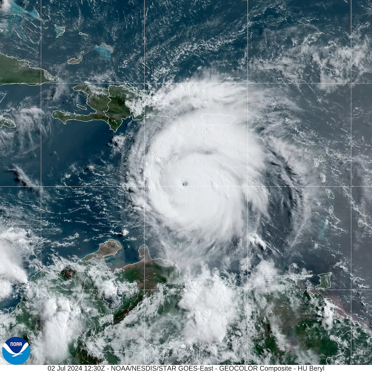 Is the U.S. next in track of giant Hurricane Beryl, the earliest Category 5 storm ever?