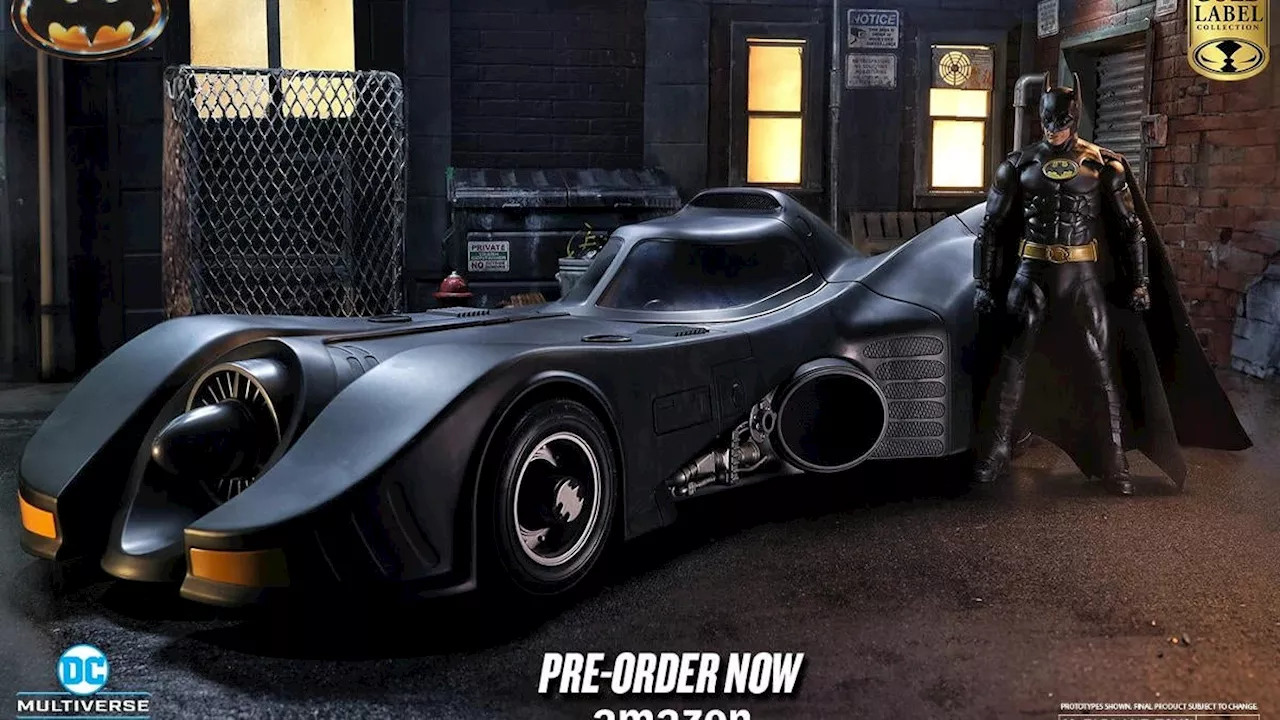 DC Multiverse Gold Label '89 Batmobile Gets an Early Prime Day Exclusive Deal