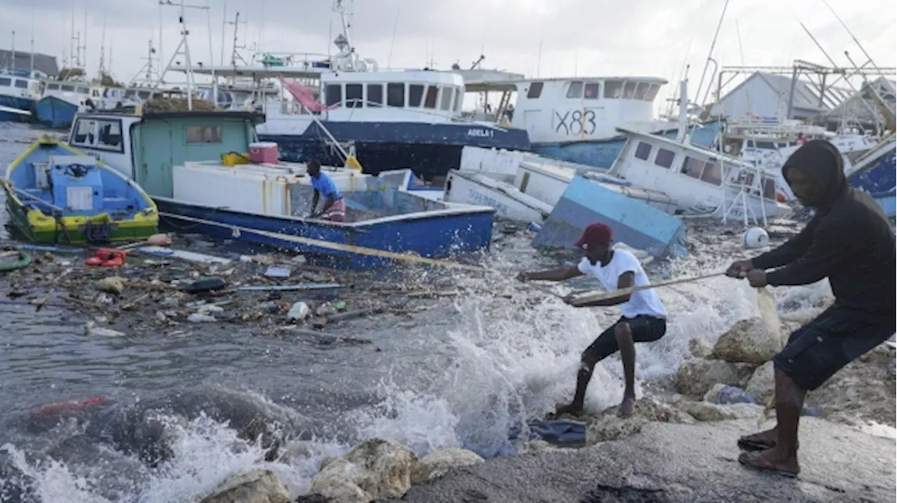 Hurricane Beryl rips through open waters after devastating the southeast Caribbean