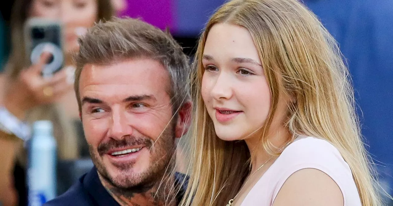 David Beckham 'concerned' as Harper follows in Victoria's footsteps