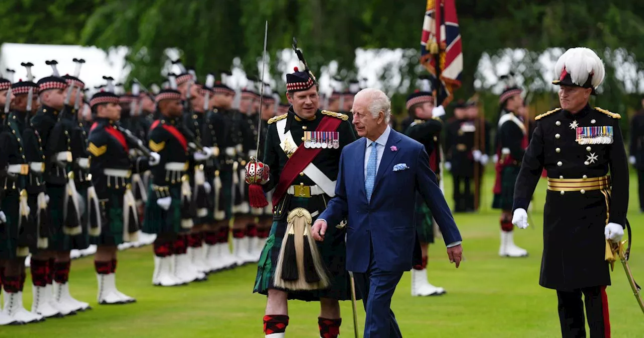 King Charles receives keys to City of Edinburgh as Royal Week in full swing