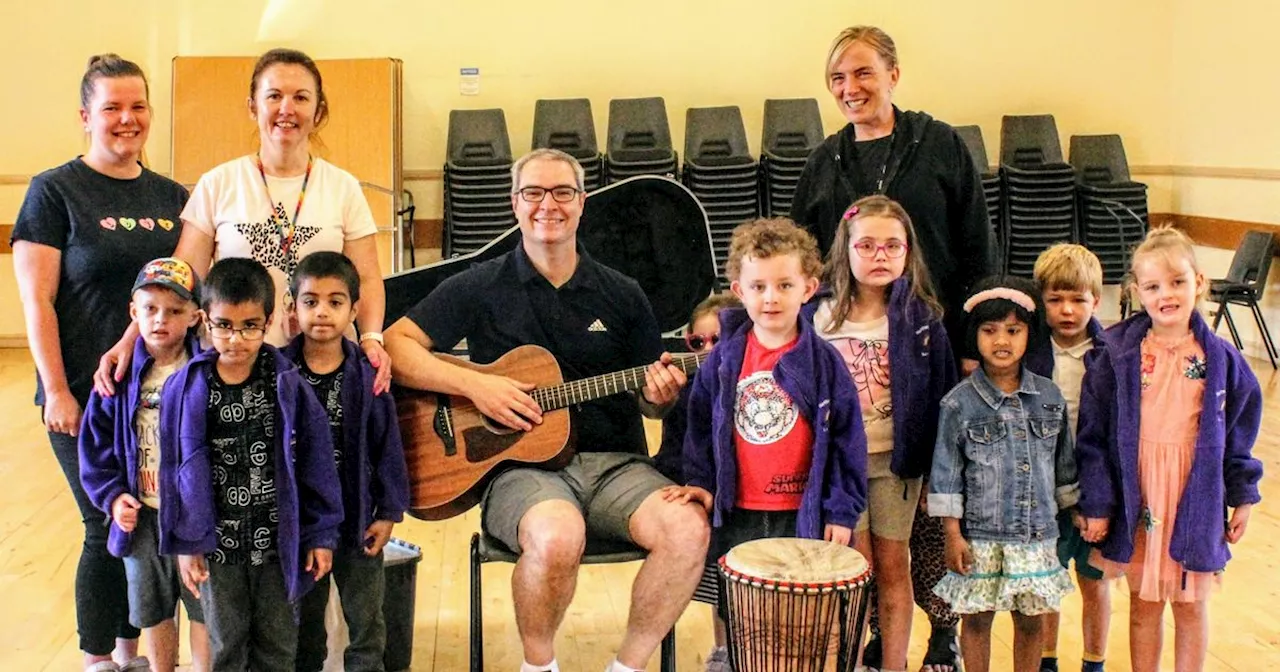 Man hailed for dedicating 20 years to helping young North Lanarkshire musicians