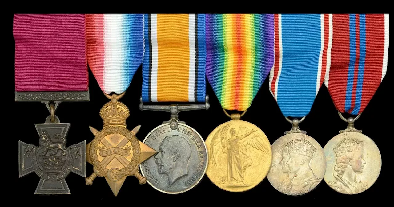 Victoria Cross awarded to Scottish war hero set to fetch £260,000 at auction