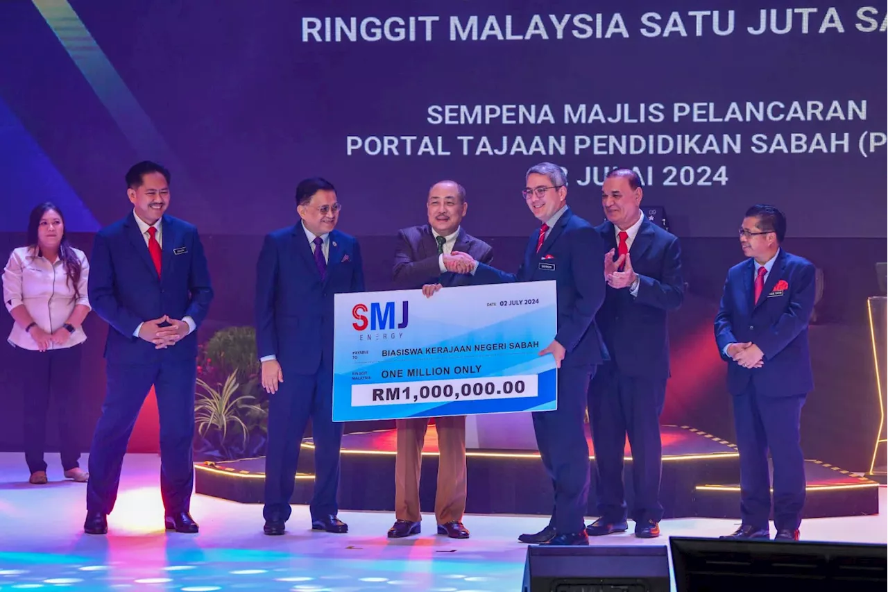 SMJ Energy donates RM1mil to state scholarship