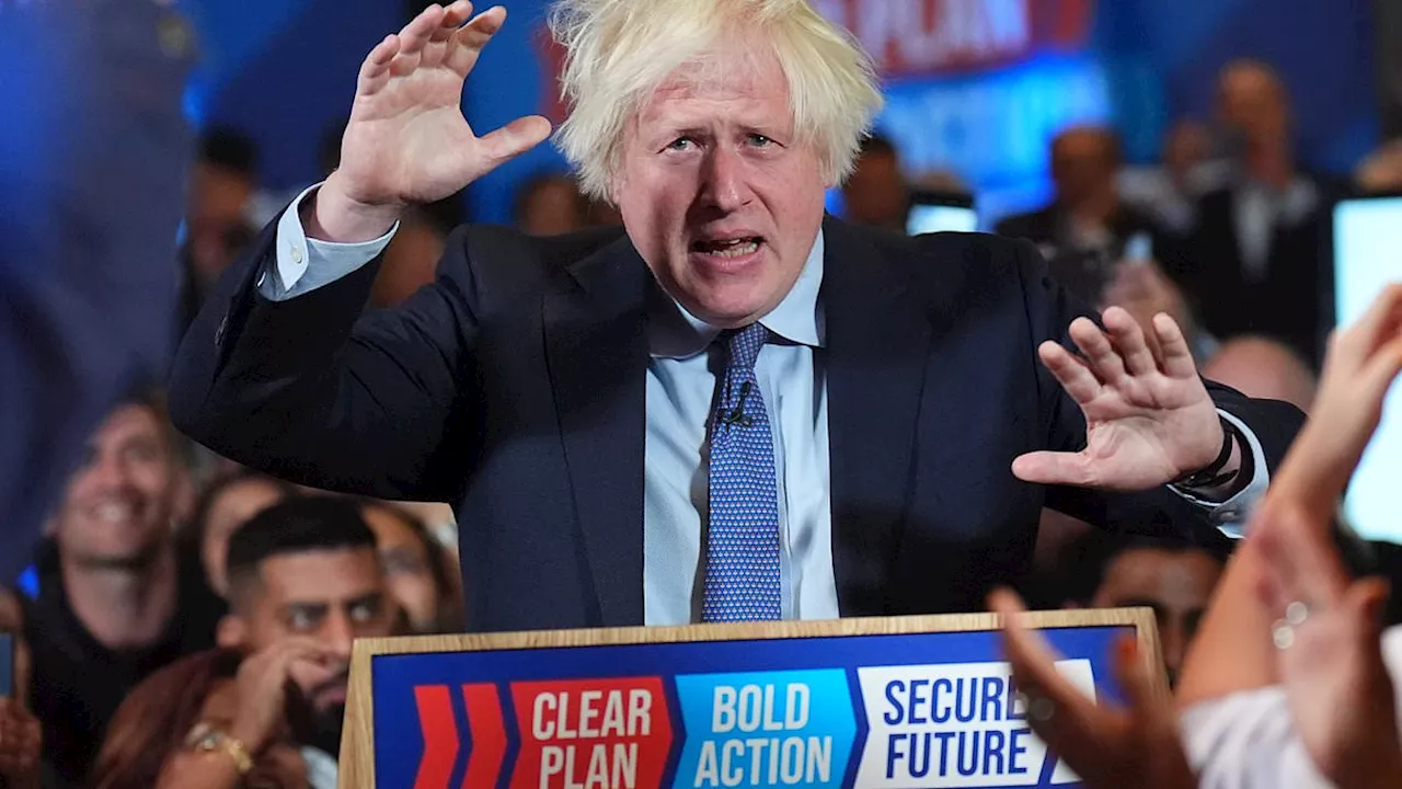 Boris Johnson appears to help Rishi Sunak stop 'Starmergeddon'