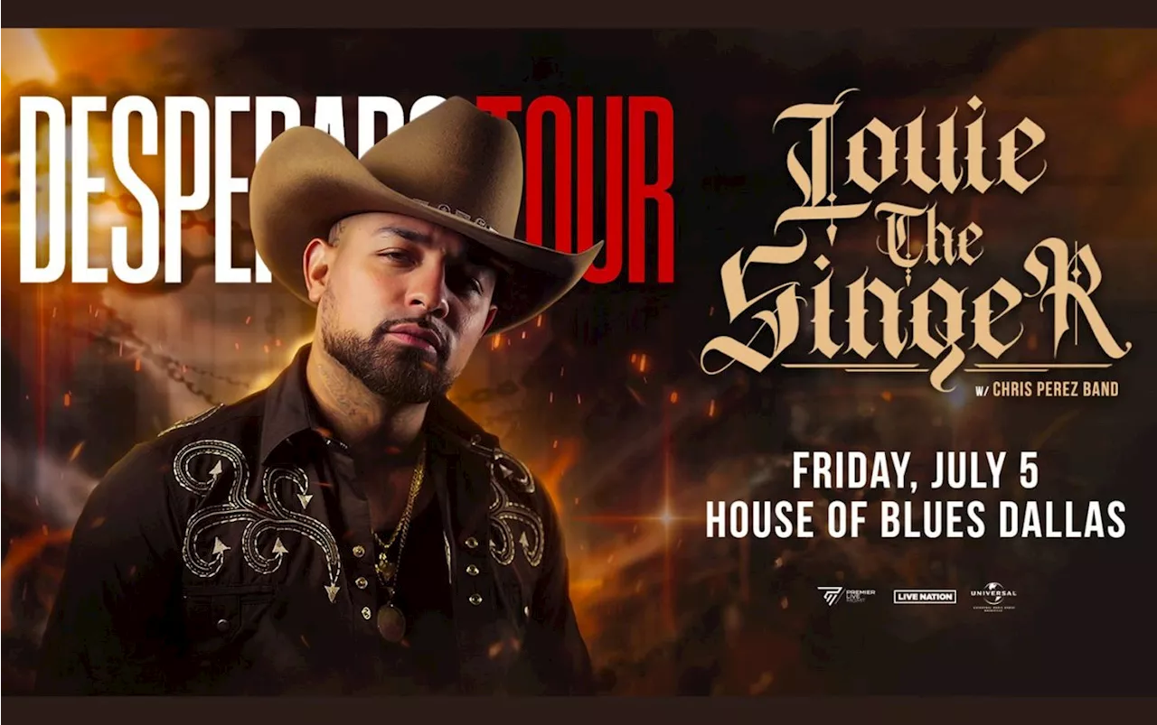 Win 2 tickets to Louie TheSinger