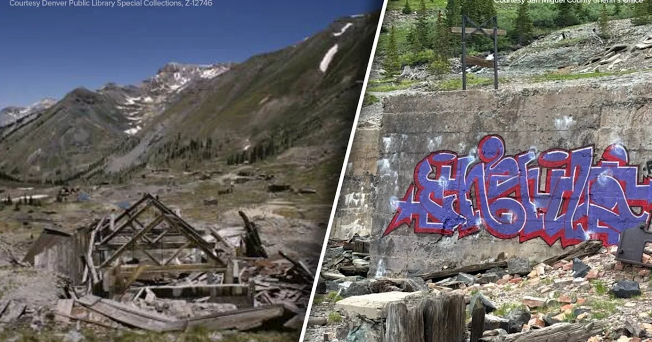 Historic Tomboy Mine in Telluride vandalized; $500 reward for information