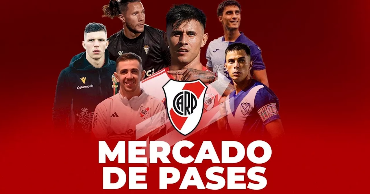 El mercado de pases de River: altas, bajas y lo último sobre Valentín Gómez y Bareiro