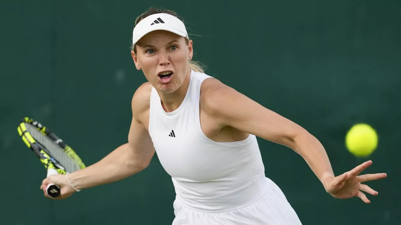 Wozniacki uddeler æg i suverænt Wimbledon-comeback