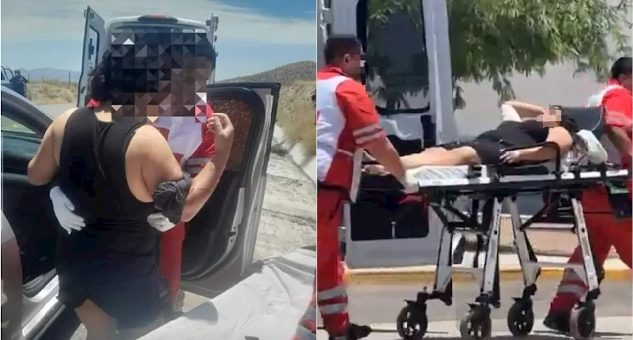 Mujer herida en ataque armado en la carretera Sonoyta-Caborca es dada de alta y regresa a su hogar