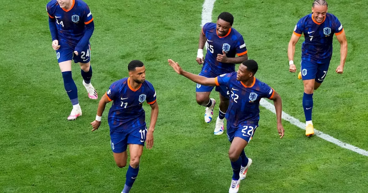 Países Bajos ya está en los cuartos de la Eurocopa