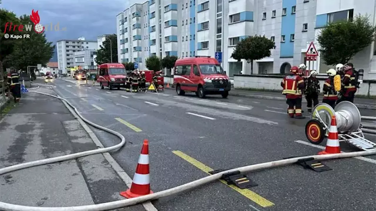 Schweiz: Feuerausbruch in Tiefgarage in Bulle → Tochter und Vater (13, 52) sterben an CO-Vergiftung