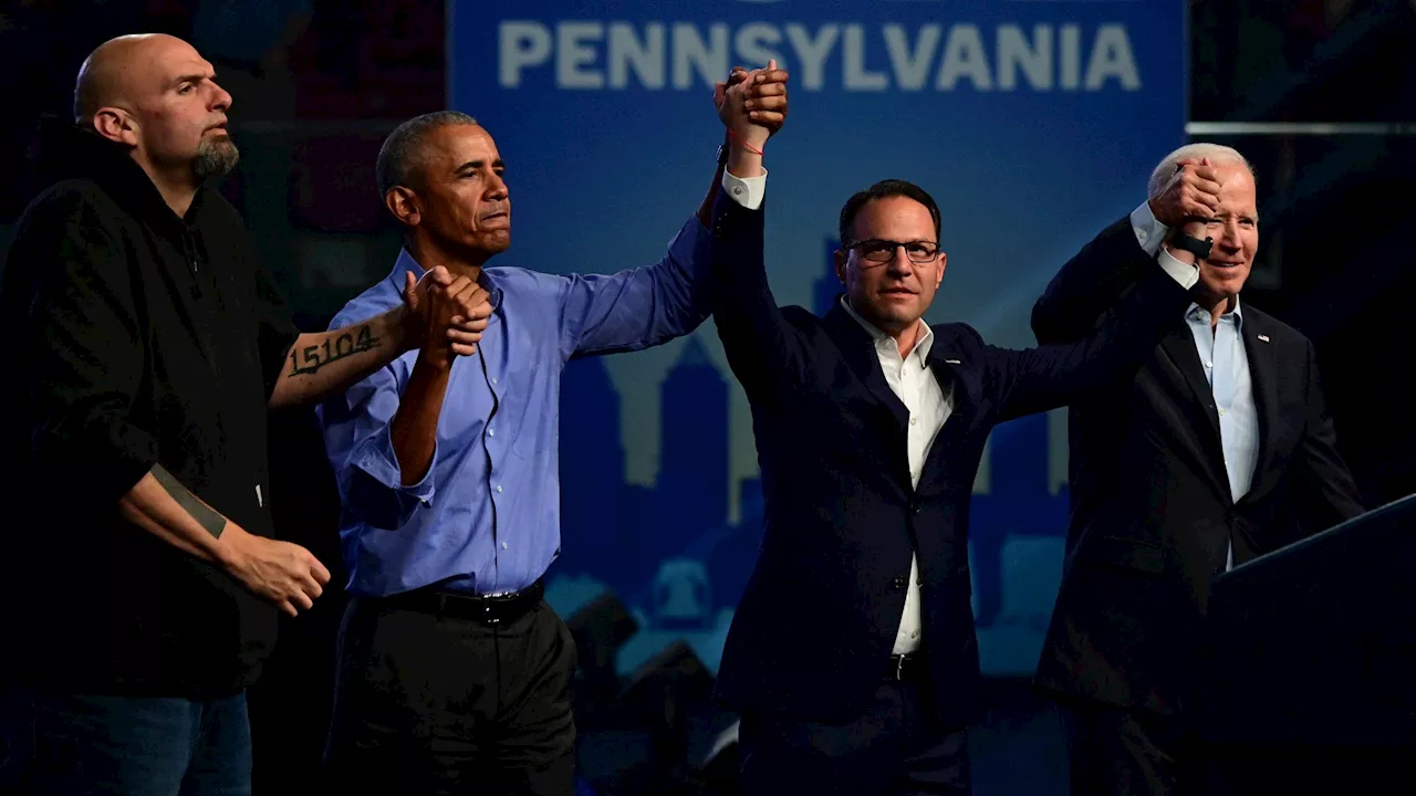 Pennsylvania Democrats rally around Biden, blasting 'premature' Shapiro speculation