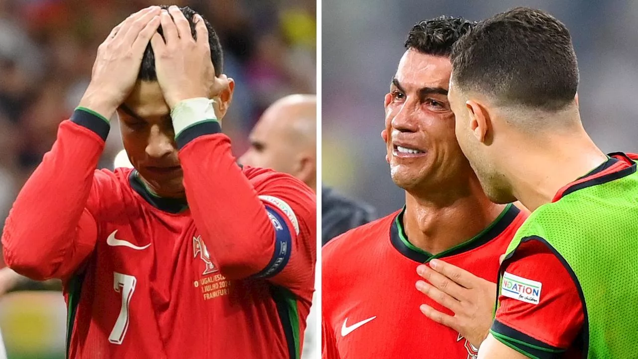 Ronaldo in tears amid ‘unbelievable’ scenes