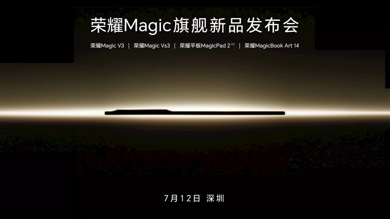 Honor Magic V3, Magic Vs3, MagicPad 2 launch date officially confirmed