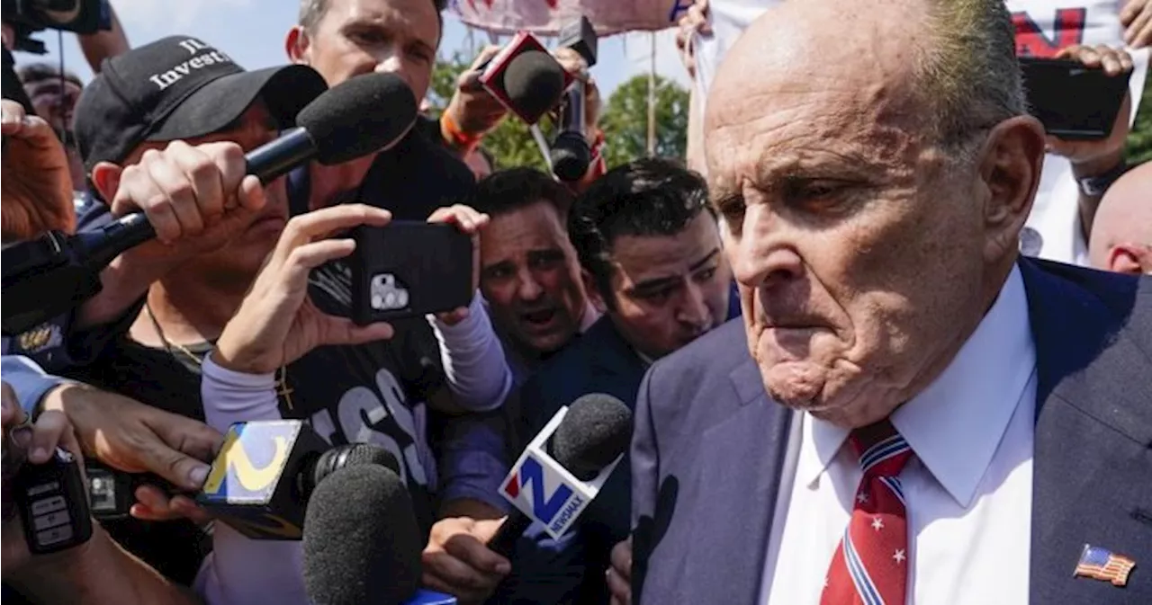 Rudy Giuliani disbarred in New York over false 2020 election fraud claims