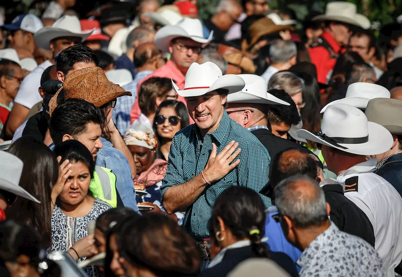 Trudeau no longer going to Calgary Stampede, as some Liberal MPs call for his resignation or at least a meeting