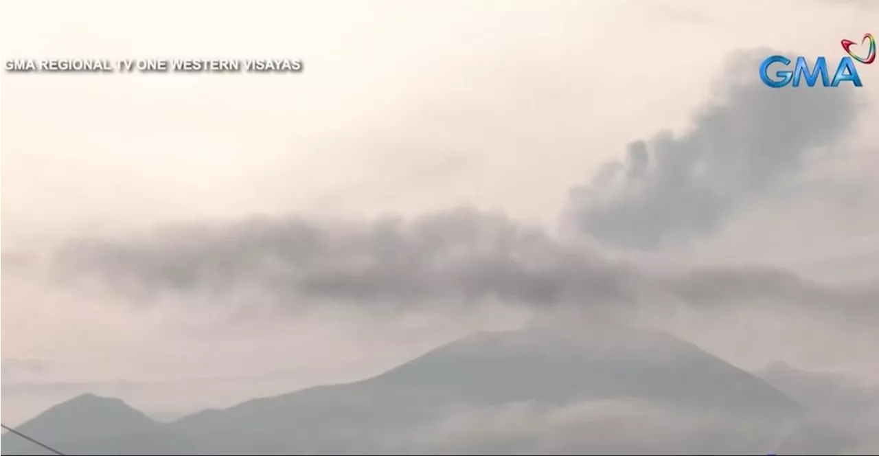 Increased gas emission observed at Kanlaon Volcano