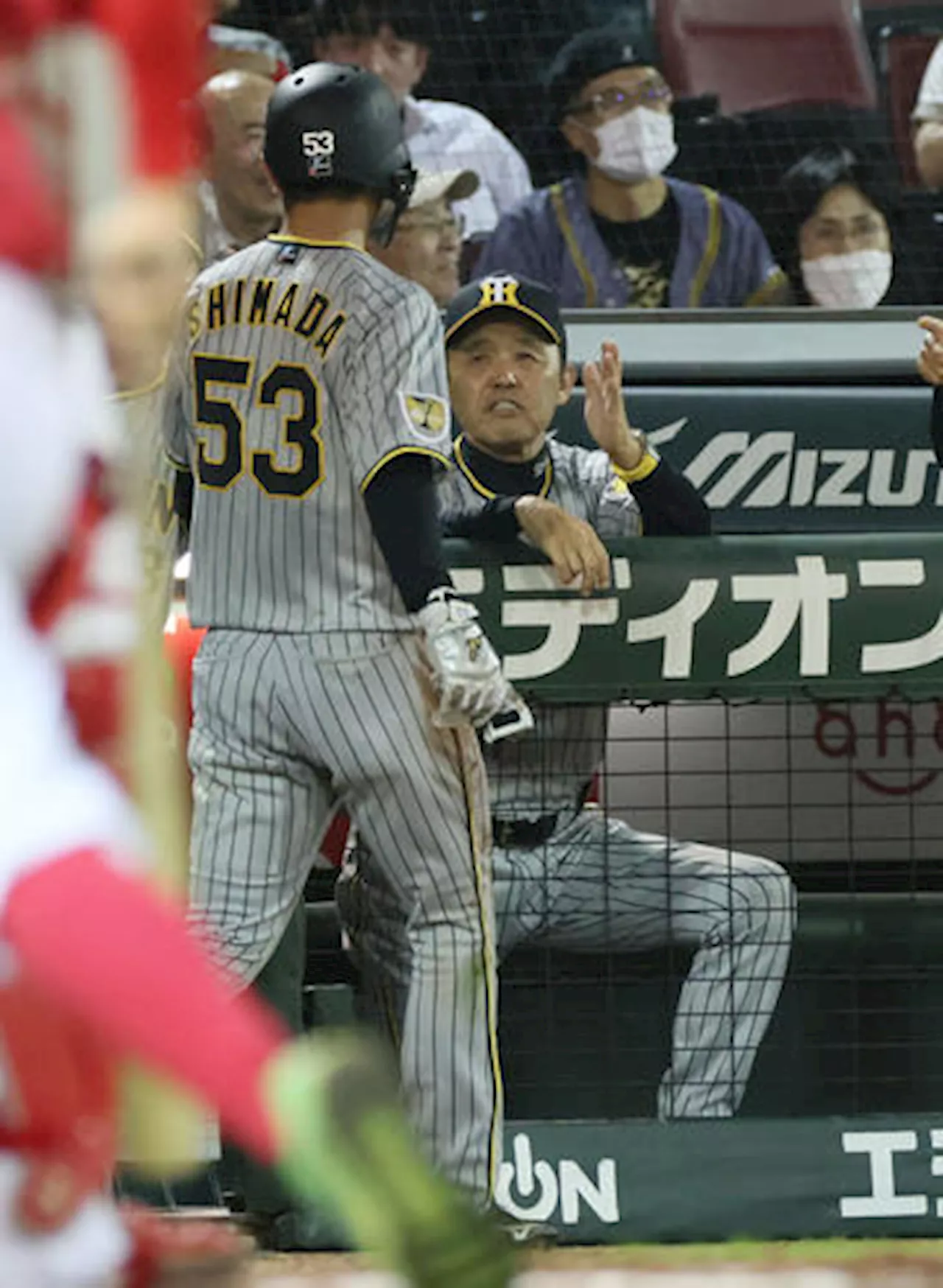 【阪神】岡田監督「こんな仕事しとったら先発で使うよ」伏兵島田海吏の一打から一挙３得点で勝利