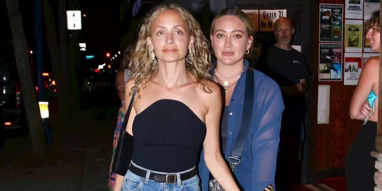 Nicole Richie and Hilary Duff Have Two Very Different Takes on Girls' Night Style