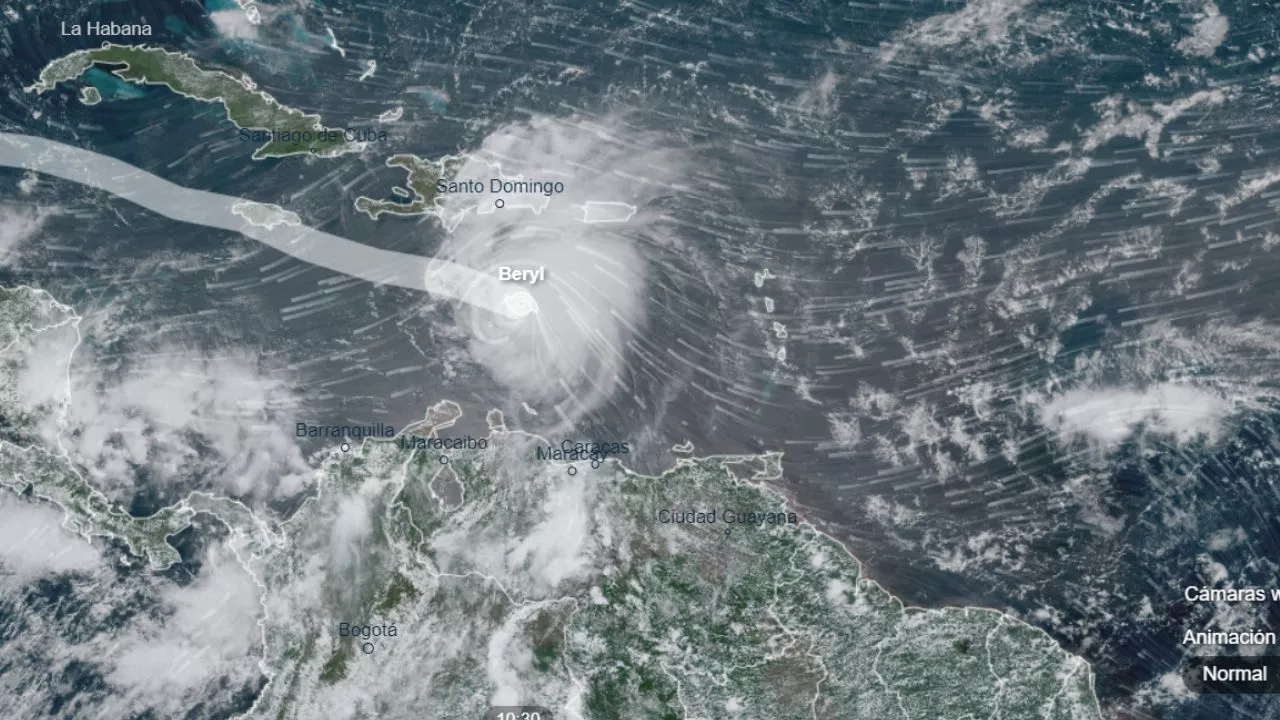 Ciclón Debby: así va la formación hoy, 2 de julio