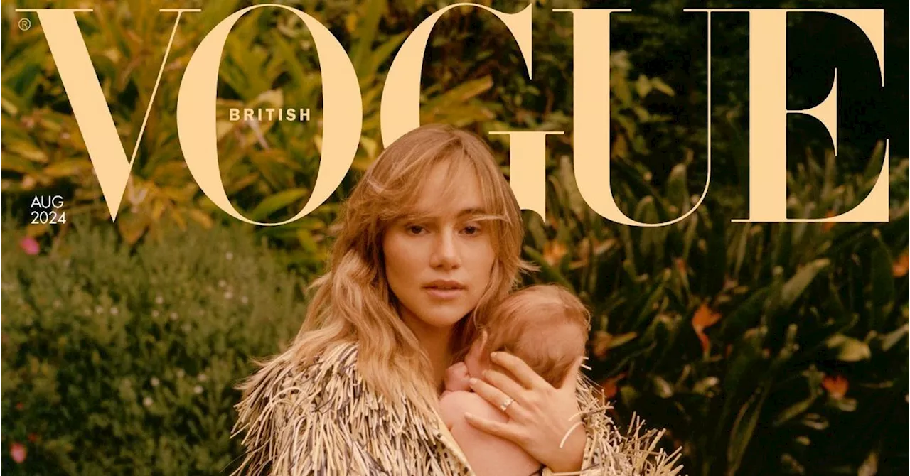 Suki Waterhouse Debuts New Vogue Photo-Shoot Alongside Newborn Daughter