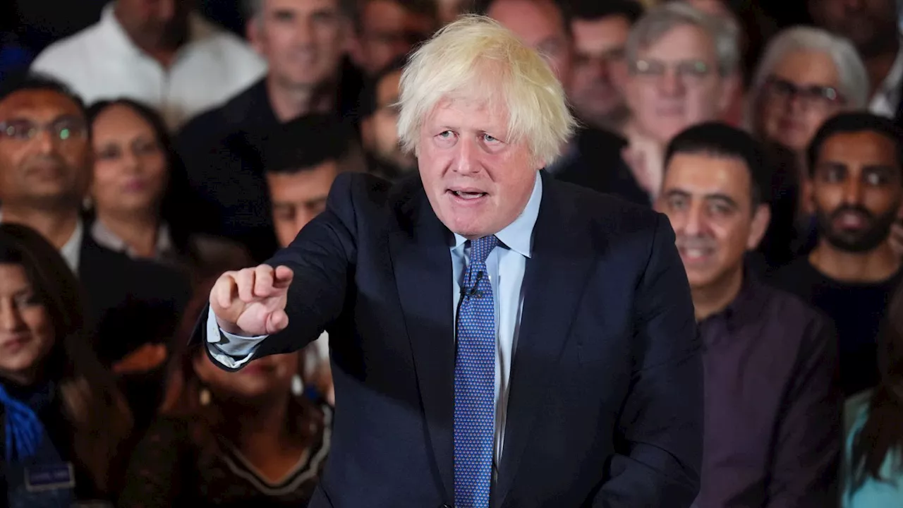 Boris Johnson makes surprise campaign appearance in last-minute bid to sway voters