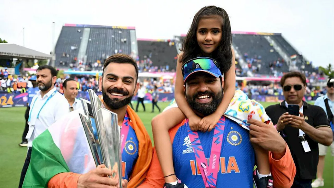 Virat Kohli ने बताई रोहित और T20 WC 2024 Trophy संग फोटो क्लिक कराने के पीछे की कहानी, कहा- वो हमेशा पीछे...