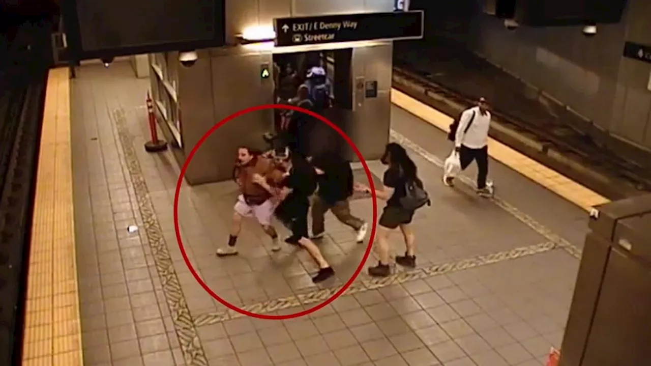 New video reveals altercation leading to fatal stabbing at Capitol Hill light rail station