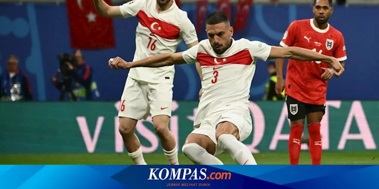 Hasil Austria Vs Turkiye, Rekor Gol Kilat Demiral Bawa Skuad Montella ke Perempat Final