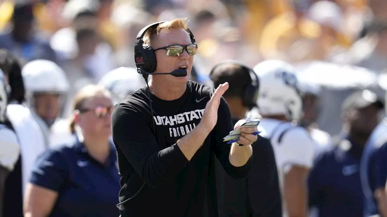 Blake Anderson out as Utah State football coach after he 'violated' university policies