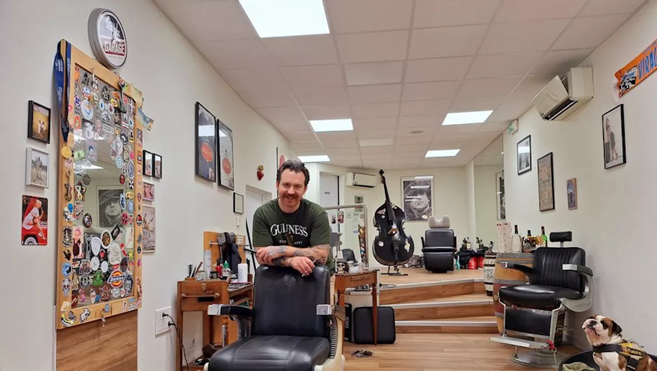 Hugo « Redbeard » ferme son salon rue Molinier à Agen et devient coiffeur barbier à domicile