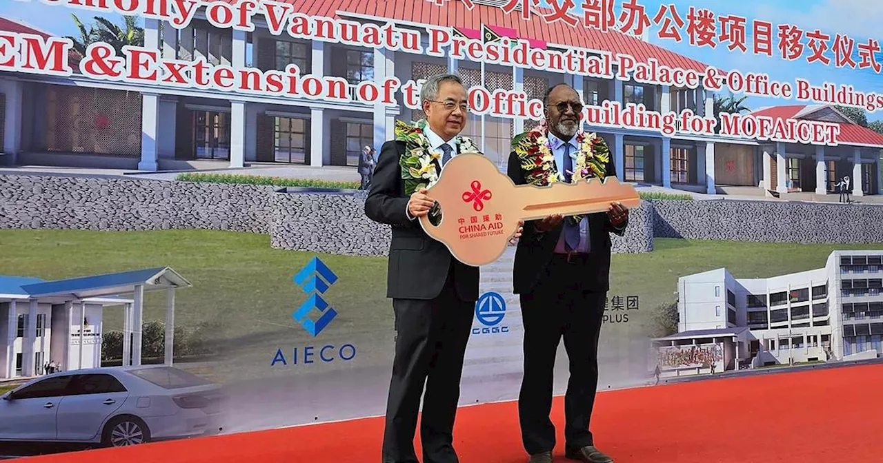 Vanuatu: Pékin a livré un nouveau palais présidentiel