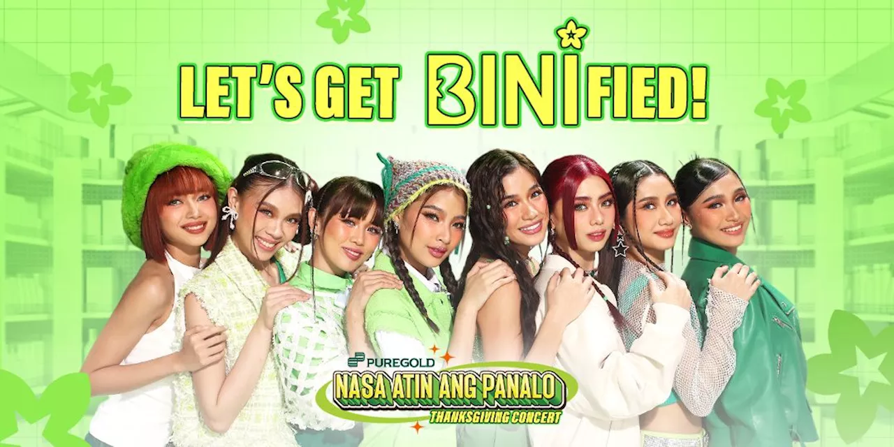 Get BINIfied: Puregold launches exciting ticket giveaway for Nasa Atin ang Panalo Thanksgiving Concert