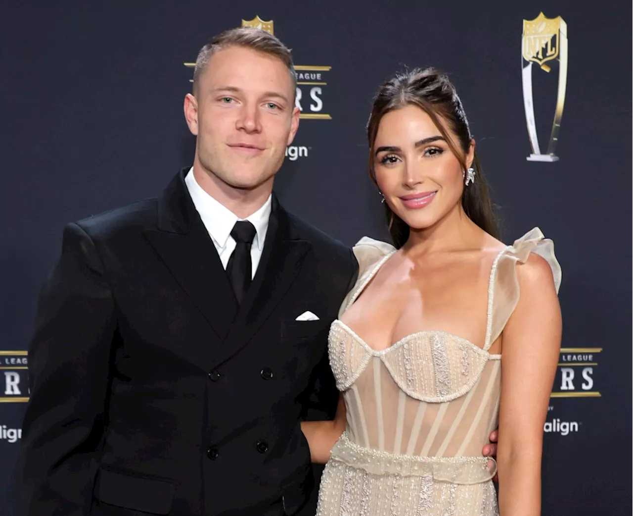 Photos: Teammates and celebrities celebrate 49ers’ Christian McCaffrey and Olivia Culpo’s wedding