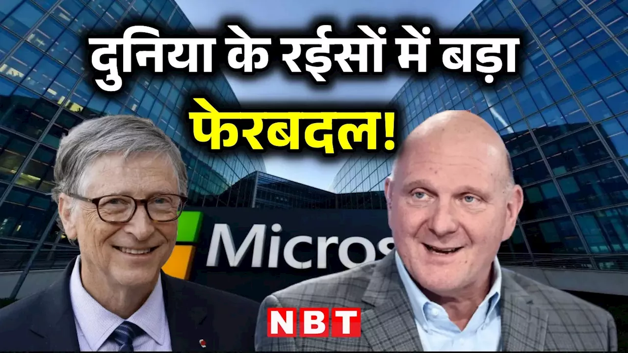 अमीरों की दौड़ में बिल गेट्स को पछाड़ने वाले स्‍टीव बालमर कौन? एक मालिक तो दूसरा कर्मचारी