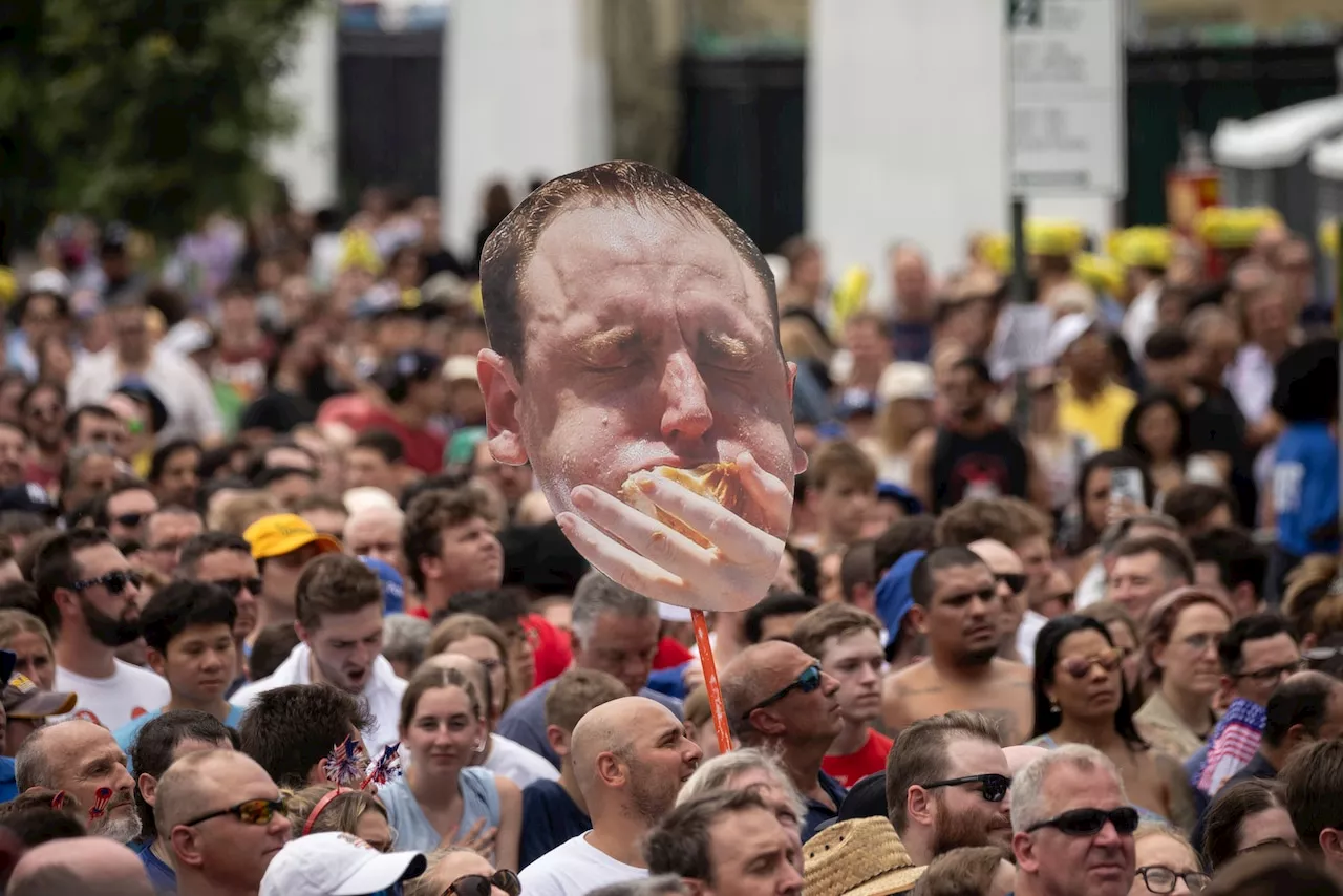 Joey Chestnut fires back after hot dog contest ban: ‘They felt really threatened’