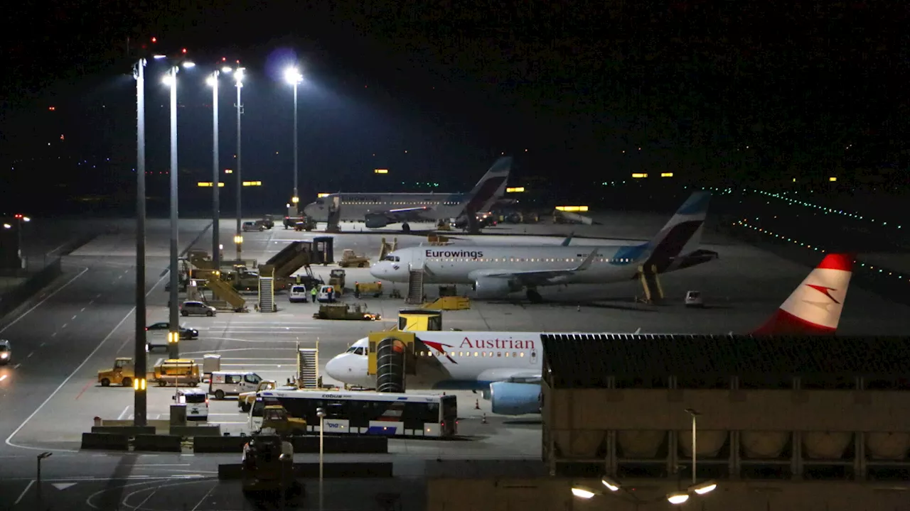 Nachtflugpause am Schwechater Airport vorerst auf Eis gelegt