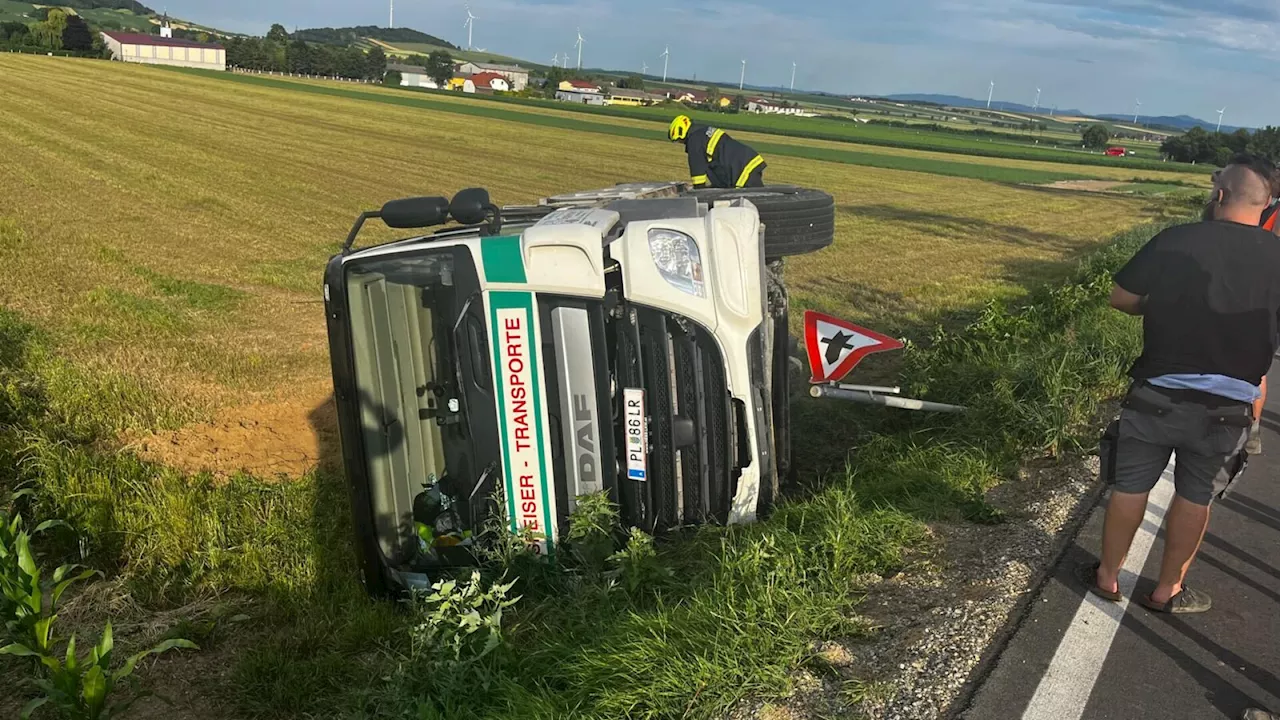 Obritzberg-Rust: Feuerwehren haben Hochbetrieb