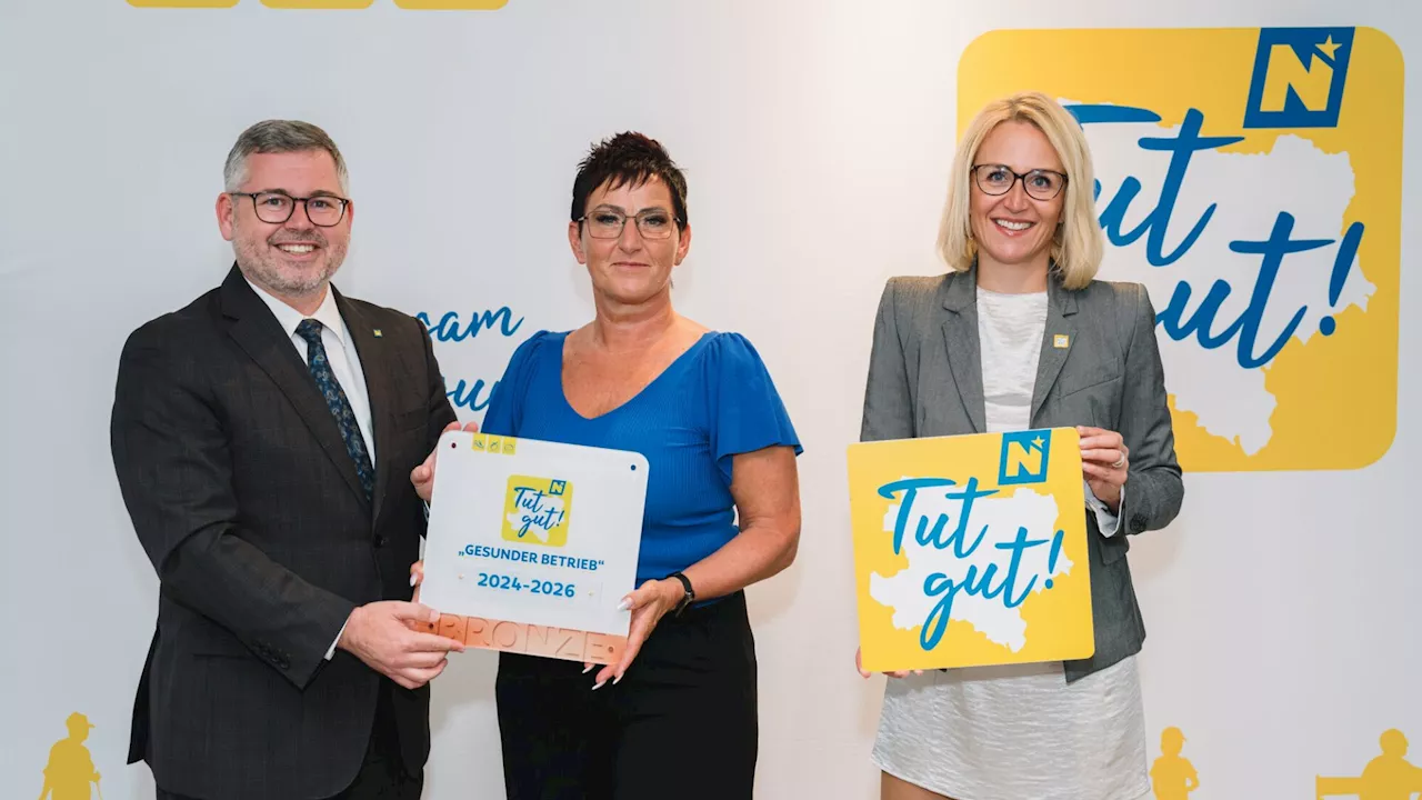 „Tut gut“-Bronze für das Pflege- und Betreuungszentrum Raabs