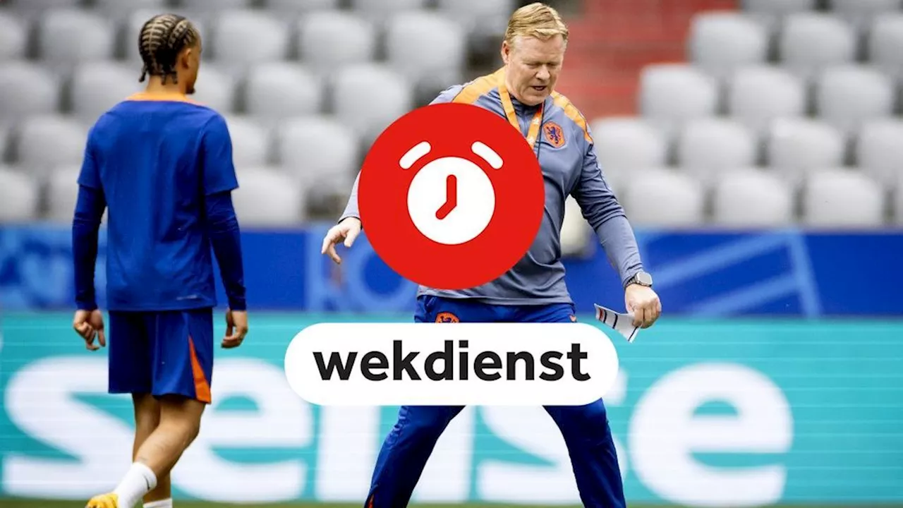 Wekdienst 02/07: Oranje speelt achtste finale EK • Kabinet wordt beëdigd