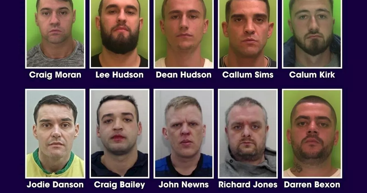 Craig Moran and the gang who were behind upsurge in city gun crime