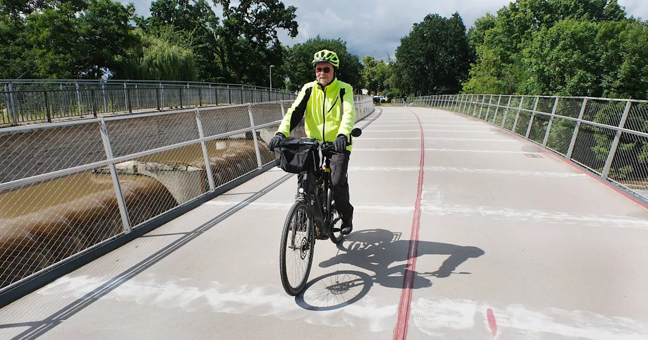 Werre-Weser-Kussbrücke in Bad Oeynhausen ist wieder frei