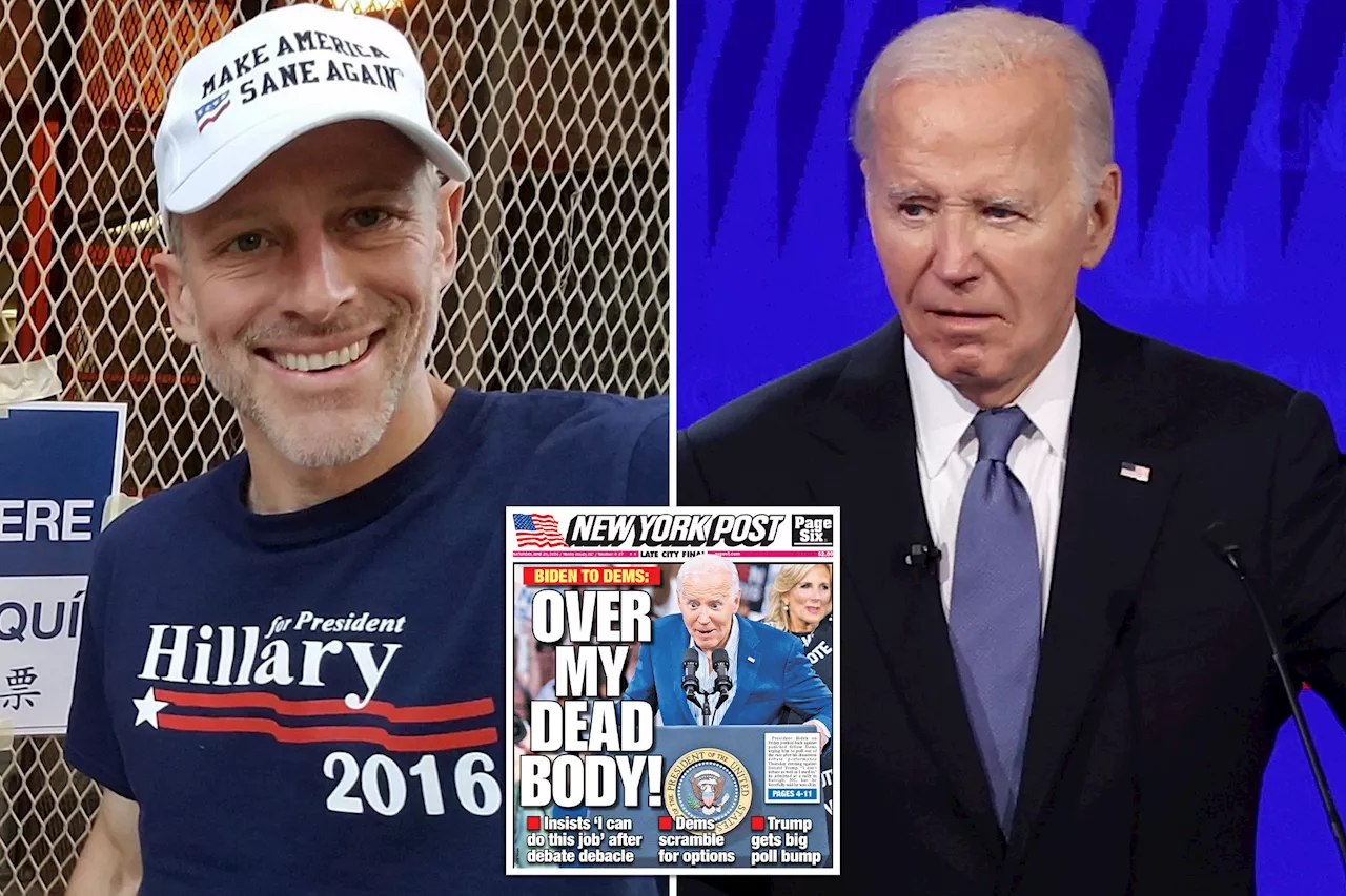 Longtime Dem donor rips Biden for 'deceiving' voters, demands he quit 2024 race 'immediately'