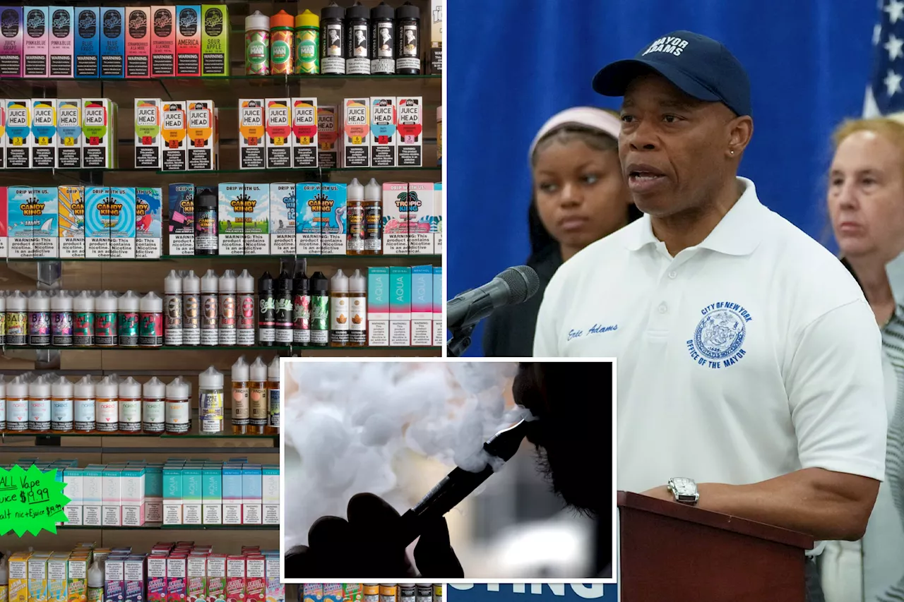 NYC asks judge to immediately snuff out illegal vape wholesalers