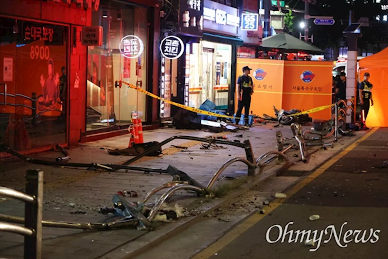 시청역 사고 영상 본 누리꾼 '급발진 아니다', 왜?